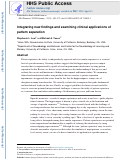 Cover page: Integrating new findings and examining clinical applications of pattern separation