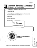 Cover page: Analysis of Energy Use in Building Services of the Industrial Sector in California: Two Case Studies