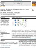 Cover page: Architected implant designs for long bones: Advantages of minimal surface-based topologies