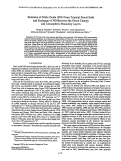 Cover page: Emission of nitric oxide (NO) from tropical forest soils and exchange of NO between the forest canopy and atmospheric boundary layers