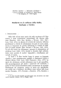 Cover page: Similarità tra le avifaune della Sicilia, Sardegna e Corsica