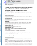 Cover page: A scalable, integrated intervention to engage people who inject drugs in HIV care and medication-assisted treatment (HPTN 074): a randomised, controlled phase 3 feasibility and efficacy study.