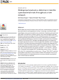 Cover page: Widespread anatoxin-a detection in benthic cyanobacterial mats throughout a river network