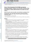 Cover page: Phase 2 Trial of Neoadjuvant FOLFIRINOX and Intensity Modulated Radiation Therapy Concurrent With Fixed-Dose Rate-Gemcitabine in Patients With Borderline Resectable Pancreatic Cancer