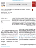 Cover page: A tale of two technologies: Prehistoric diffusion of pottery innovations among hunter-gatherers