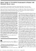 Cover page: Tumor Uptake of 64Cu-DOTA-Trastuzumab in Patients with Metastatic Breast Cancer