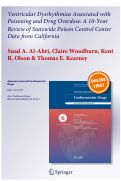 Cover page: Ventricular Dysrhythmias Associated with Poisoning and Drug Overdose: A 10-Year Review of Statewide Poison Control Center Data from California