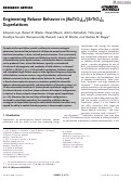 Cover page: Engineering Relaxor Behavior in (BaTiO3)n/(SrTiO3)n Superlattices