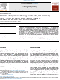 Cover page: Wearable activity sensors and early pain after total joint arthroplasty