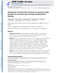 Cover page: Randomized Controlled Trial of Over-the-Scope Clip as Initial Treatment of Severe Nonvariceal Upper Gastrointestinal Bleeding