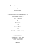 Cover page: Operator algebras in Solovay's model