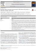 Cover page: Smoking-related outcomes and associations with tobacco-free policy in addiction treatment, 2015–2016