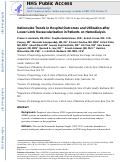 Cover page: Nationwide Trends in Hospital Outcomes&nbsp;and Utilization After Lower&nbsp;Limb Revascularization in Patients&nbsp;on Hemodialysis