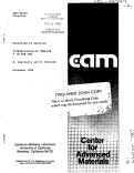 Cover page: VITRIFICATION OF ZEOLITE Y IN THE TEM