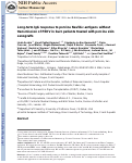 Cover page: Long-Term IgG Response to Porcine Neu5Gc Antigens without Transmission of PERV in Burn Patients Treated with Porcine Skin Xenografts