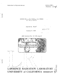 Cover page: STUDY OF w-------&gt; n+ n- IN K-p -&gt; A w FROM 1.2 TO 2.7 GeV/c