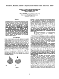 Cover page: Geometry, Function, and the Comprehension of Over, Under, Above, and Below