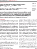 Cover page: Genomic signatures of extensive inbreeding in Isle Royale wolves, a population on the threshold of extinction.