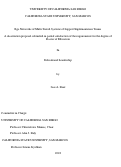 Cover page: EGO-Networks of Multi-Tiered Systems of Support Implementation Teams