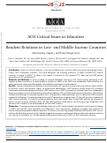 Cover page: Ipsilateral Osteochondritis Dissecans-like Distal Femoral Lesions in Children with Blount Disease: Prevalence and Associated Findings