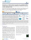 Cover page: Perspective on Schistosomiasis Drug Discovery: Highlights from a Schistosomiasis Drug Discovery Workshop at Wellcome Collection, London, September 2022