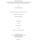 Cover page: When Quality Matters: Linking the Reliability of Demographic and Health Survey Data to Biases in International Mortality, Fertility, and Family Planning Estimates