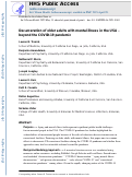 Cover page: Decarceration of older adults with mental illness in the USA – beyond the COVID-19 pandemic