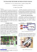 Cover page: Neutralized transport of high intensity beams