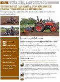 Cover page: Técnicas de labranza, formación de camas, y siembra en humedad:&nbsp;Una guía para agricultores principiantes de cultivos especializados