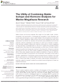 Cover page: The Utility of Combining Stable Isotope and Hormone Analyses for Marine Megafauna Research