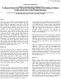 Cover page: To Close or Not to Close? Recurrent Neurologic Deficits in the Setting of a Patent Foramen Ovale and an Atrial Septal Aneurysm