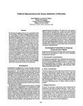 Cover page: Uniform Representations for Syntax-Semantics Arbitration