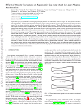 Cover page: Effect of Nozzle Curvature on Supersonic Gas Jets Used in Laser-Plasma Acceleration