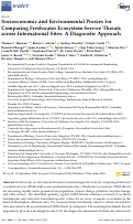 Cover page: Socioeconomic and Environmental Proxies for Comparing Freshwater Ecosystem Service Threats across International Sites: A Diagnostic Approach