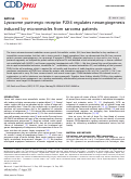 Cover page: Lysosome purinergic receptor P2X4 regulates neoangiogenesis induced by microvesicles from sarcoma patients