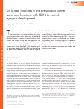 Cover page: S6 kinase localizes to the presynaptic active zone and functions with PDK1 to control synapse development