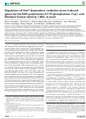 Cover page: Regulation of Skn7-dependent, oxidative stress-induced genes by the RNA polymerase II-CTD phosphatase, Fcp1, and Mediator kinase subunit, Cdk8, in yeast