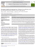 Cover page: Stereotype strength and attentional bias: Preference for confirming versus disconfirming information depends on processing capacity