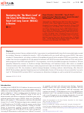 Cover page: Navigating the “No Man's Land” of TKI-Failed EGFR-Mutated Non–Small Cell Lung Cancer (NSCLC): A Review