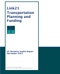 Cover page of Link21 Transportation Planning and Funding