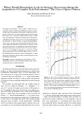 Cover page: Where Should Researchers Look for Strategy Discoveries during the Acquisition of Complex Task Performance? The Case of Space Fortress