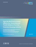 Cover page: How the Built Environment Affects Car Ownership and Travel: Evidence from San Francisco Housing Lotteries