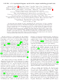 Cover page: CsV<sub>3</sub>Sb<sub>5</sub> : A Z<sub>2</sub> Topological Kagome Metal with a Superconducting Ground State