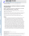 Cover page: Impulsivity Dimensions and Risky Sex Behaviors in an At-Risk Young Adult Sample