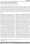 Cover page: The Expanding Landscape of Alternative Splicing Variation in Human Populations