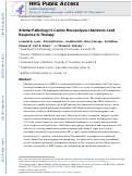 Cover page: Arterial pathology in canine mucopolysaccharidosis-I and response to therapy