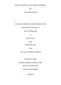 Cover page: Spherical aberration, accommodation and myopia