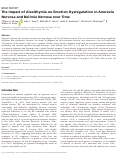 Cover page: The Impact of Alexithymia on Emotion Dysregulation in Anorexia Nervosa and Bulimia Nervosa over Time