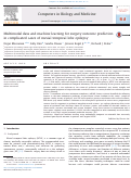 Cover page: Multimodal data and machine learning for surgery outcome prediction in complicated cases of mesial temporal lobe epilepsy