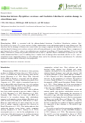 Cover page: Interaction between Phytophthora nicotianae and Candidatus Liberibacter asiaticus damage to citrus fibrous roots